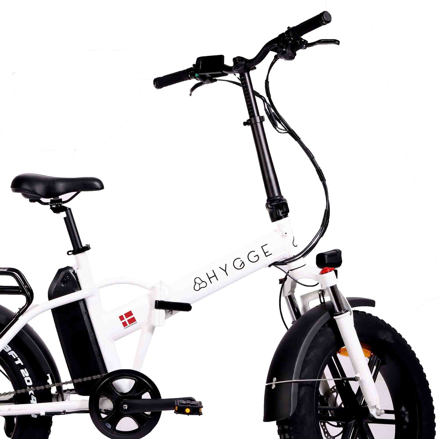 Hygge Vester (2024) - Foldable Electric Bike - 250W - white
