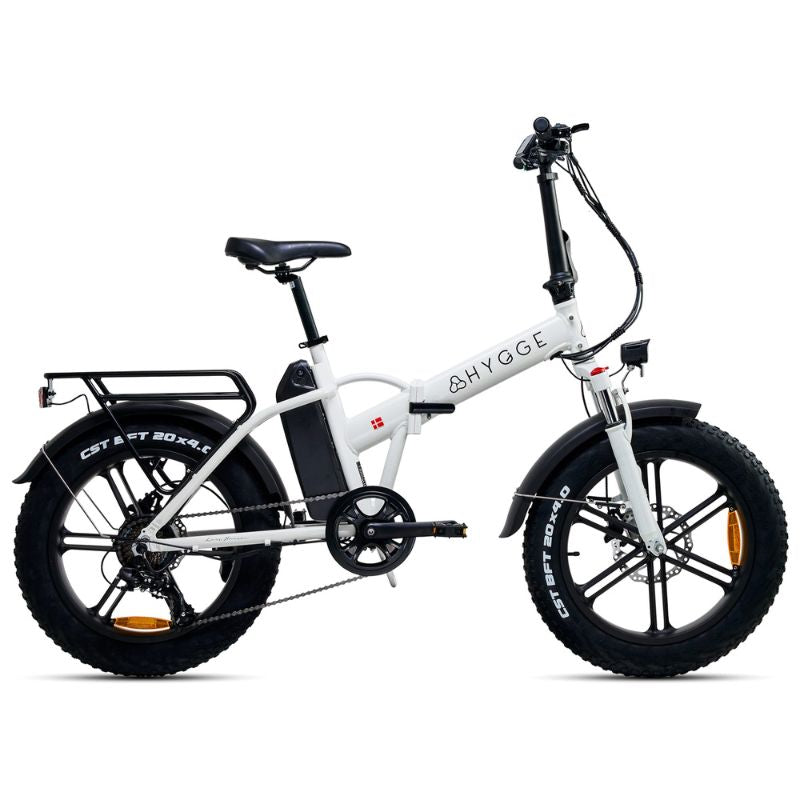 Hygge Vester (2024) - Foldable Electric Bike - white
