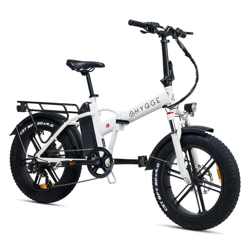 Hygge Vester (2024) - Foldable Electric Bike - white