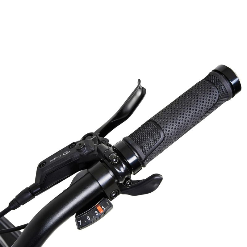 Hygge Vester (2024) - Step Foldable E-Bike - White - Handlebar
