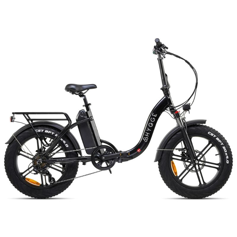 Hygge Vester (2024) - Step Foldable E-Bike - black
