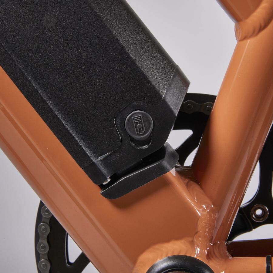 Juicy Bike Roller Electric Bike - Orange - Battery