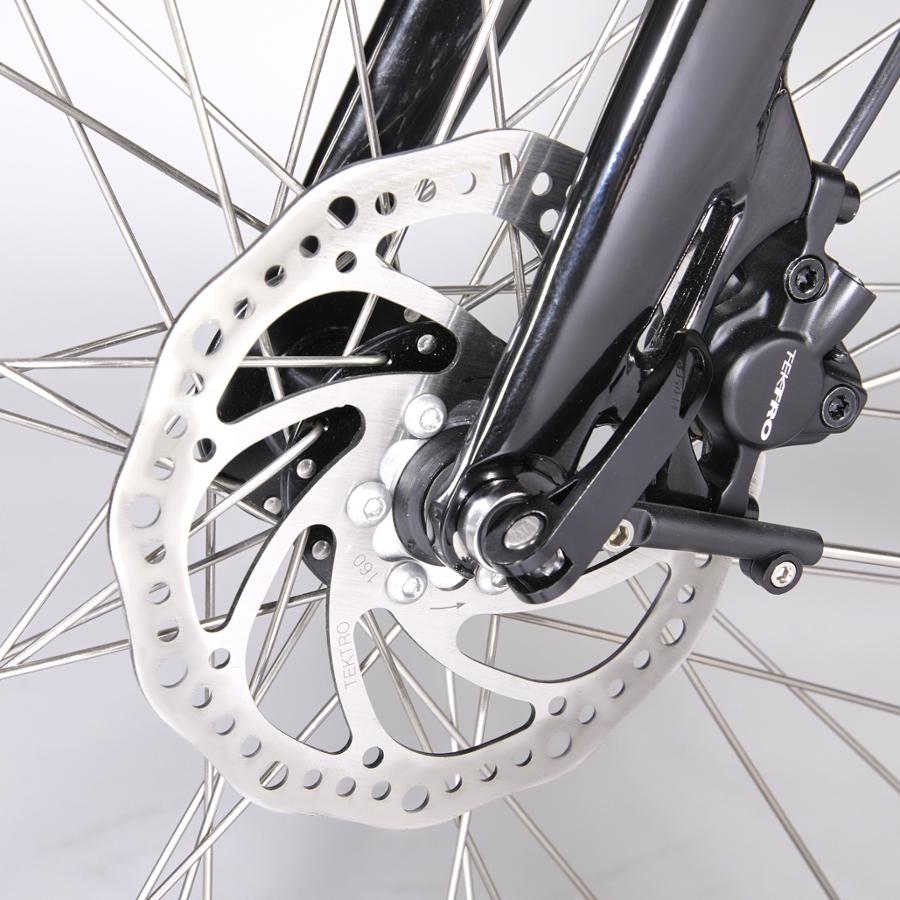 Juicy Bike Roller Electric Bike - Orange - Hydraulic Disc Brakes