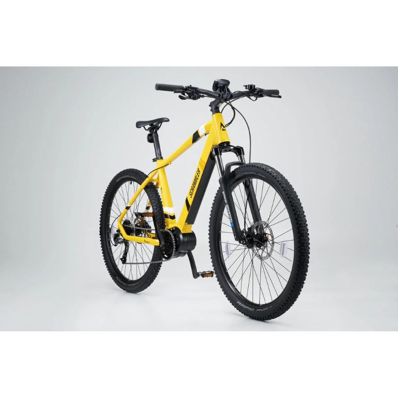 Mark2 Scrambler C - Electric Mountain Bike - Yellow - Front Angle