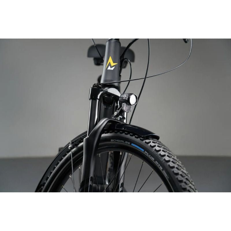 Mark2 Scrambler CX - Electric Trekking Bike - 250W - Yellow/Black - E - Bikes Express