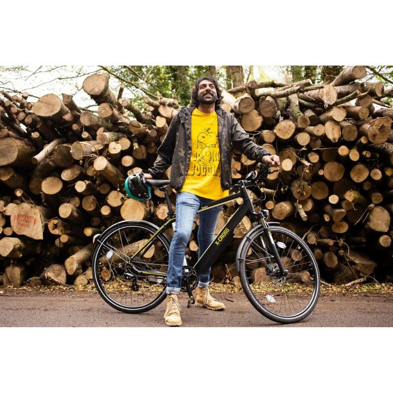 Mark2 X - Cross 520 - Hybrid Electric Bike - 250W - Black - E - Bikes Express