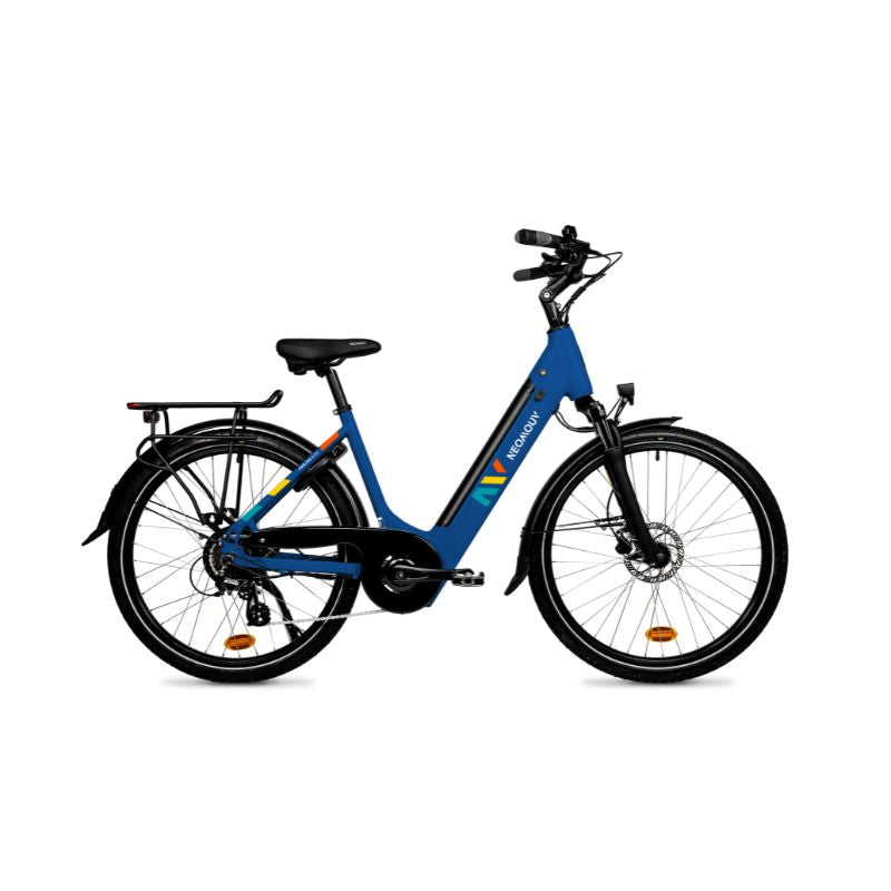 Neomouv Carlina Hydraulic New Gen - Step Through Electric Bike - Blue