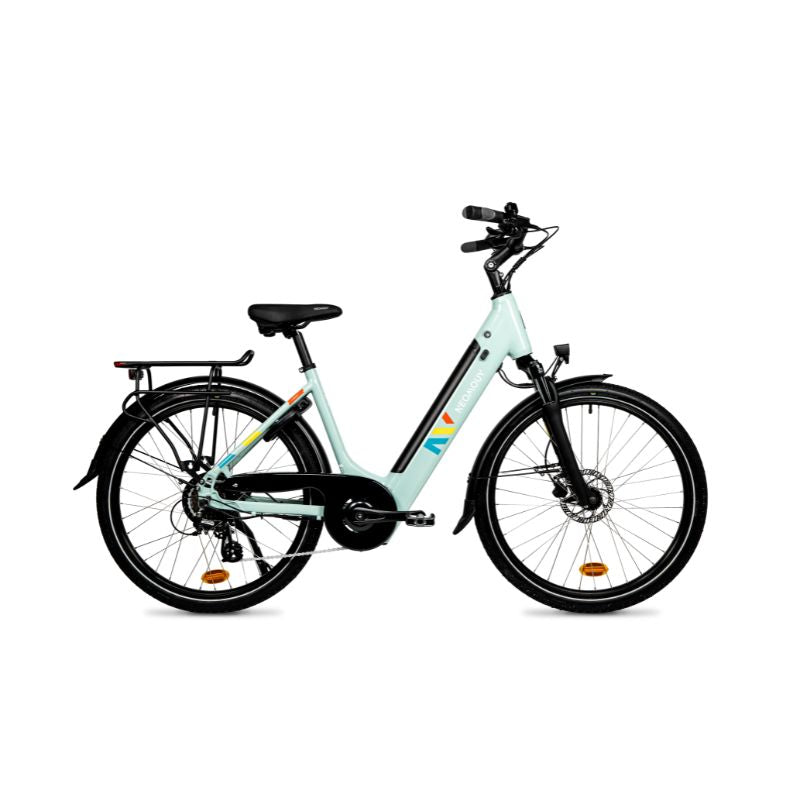 Neomouv Carlina Hydraulic New Gen - Step Through Electric Bike - ice