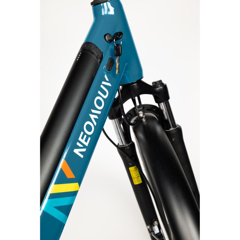 Neomouv Elaia 2 Next Gen - Mid-drive Step Through Electric Bike - Blue - Frame