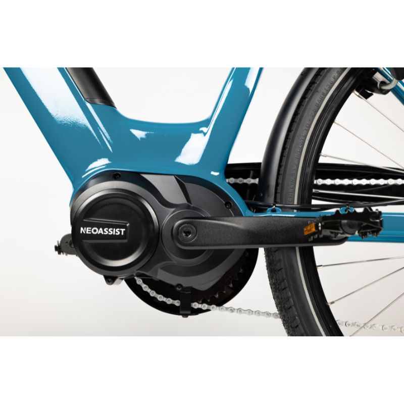 Neomouv Elaia 2 Next Gen - Mid-drive Step Through Electric Bike - Blue - Pedals