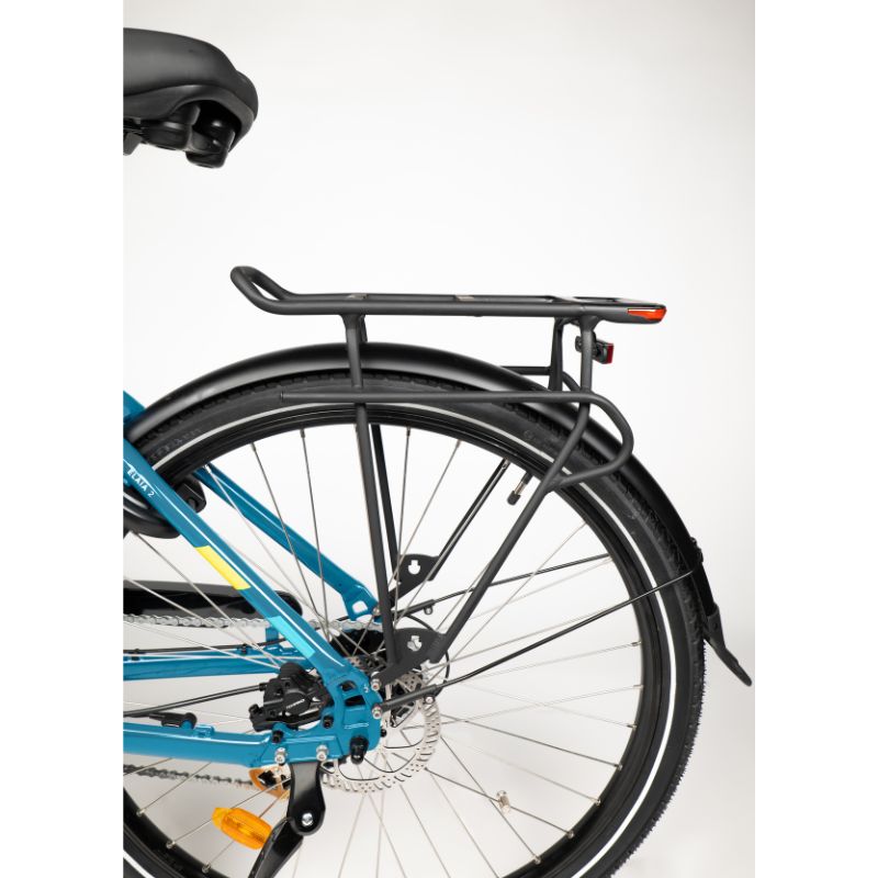 Neomouv Elaia 2 Next Gen - Mid-drive Step Through Electric Bike - Blue - Rear Rack
