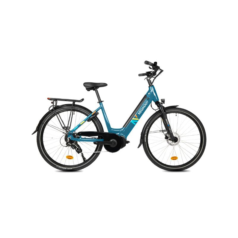Neomouv Elaia 2 Next Gen - Mid-drive Step Through Electric Bike - Blue
