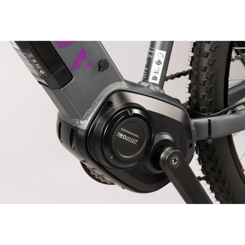 Neomouv Enara 2 - Electric Mountain Bike - Grey - Pedals