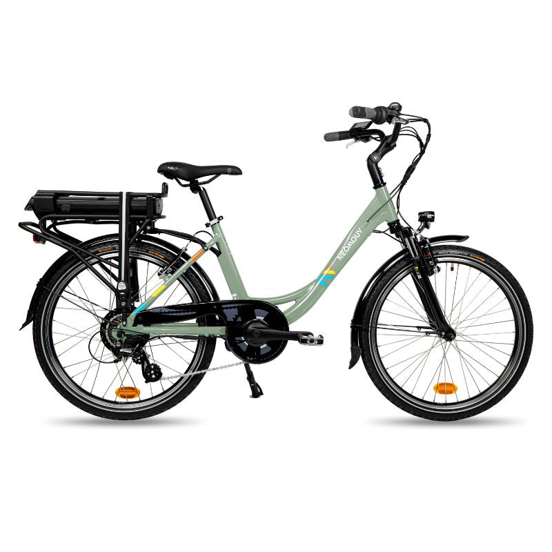 Neomouv Facelia - Step Through Electric Bike - Green