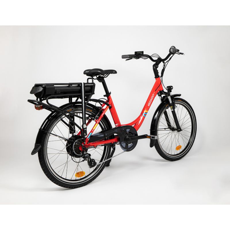 Neomouv Facelia - Step Through Electric Bike - Red