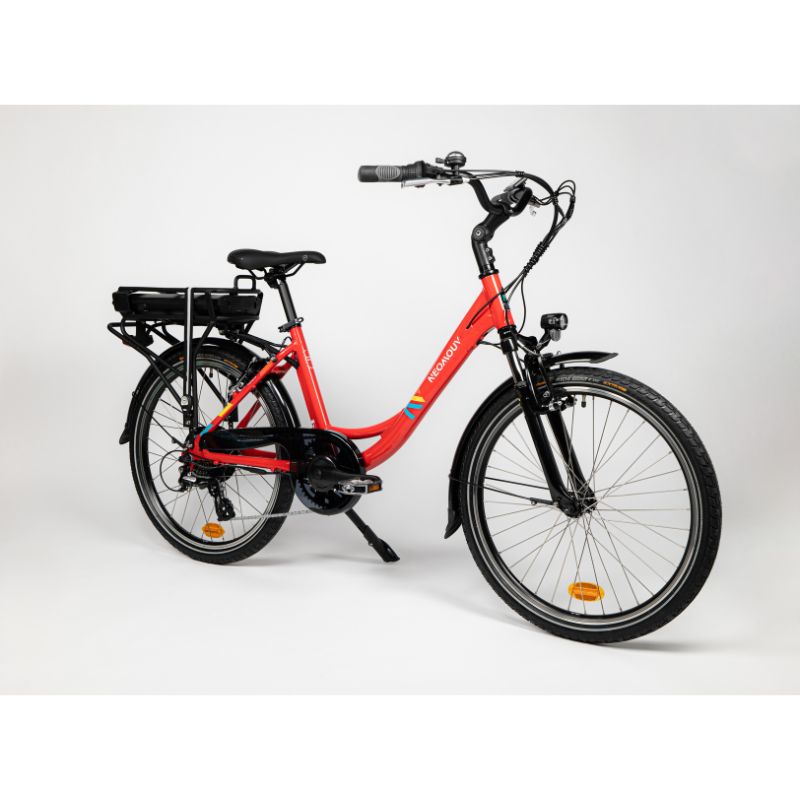 Neomouv Facelia - Step Through Electric Bike - Red