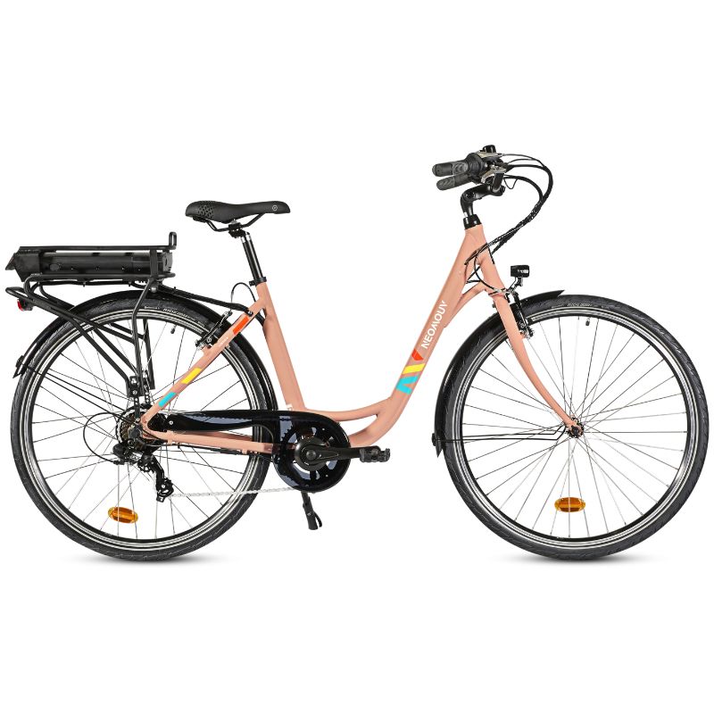 Neomouv Linaria - Step Through Electric Bike - Pink