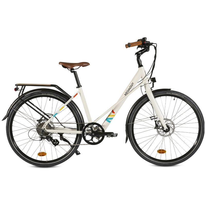 Neomouv Malva - Step Through Electric Bike - Ivory
