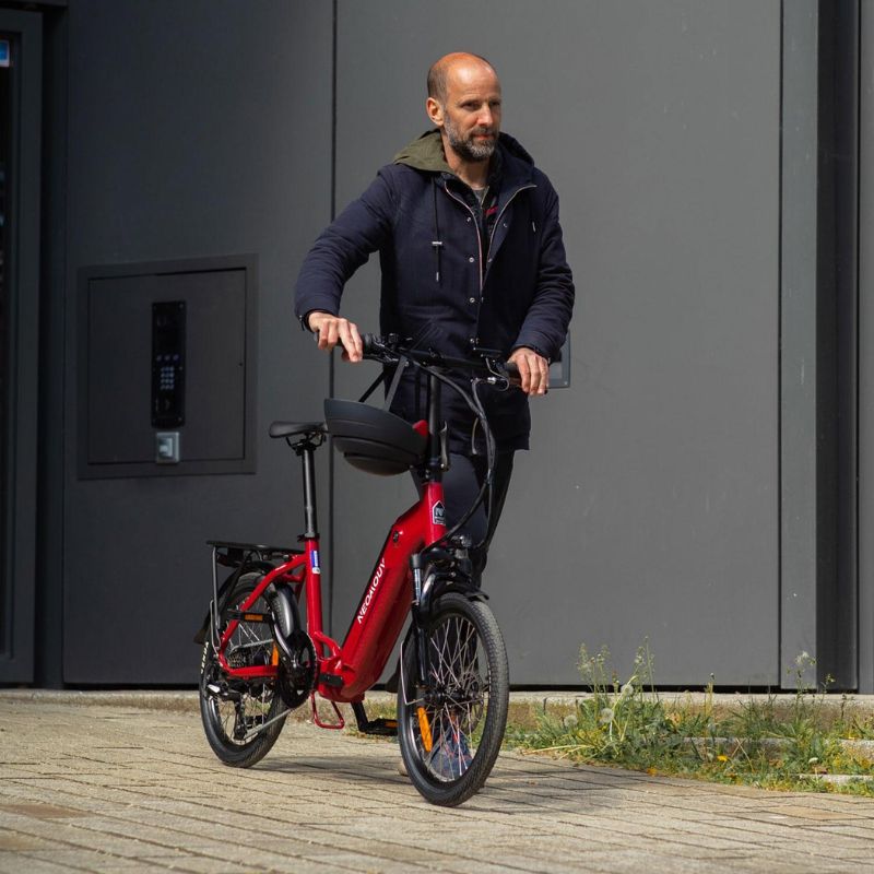 Neomouv Niveol - Folding Electric Bike - Red