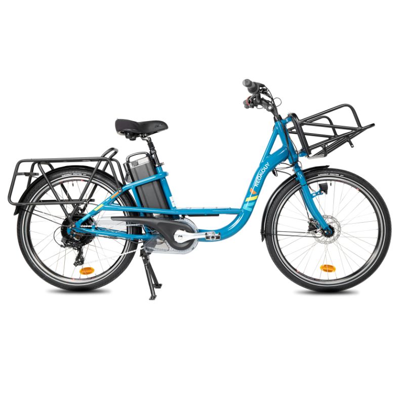 Neomouv Opia - Cargo Electric Bike - Blue
