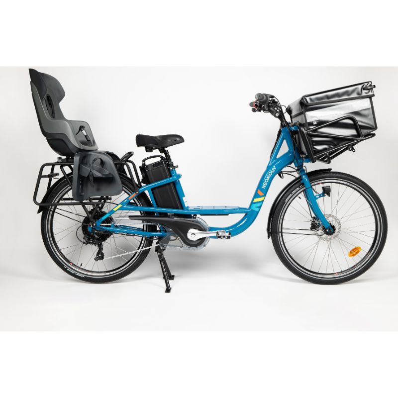 Neomouv Opia - Cargo Electric Bike - Blue