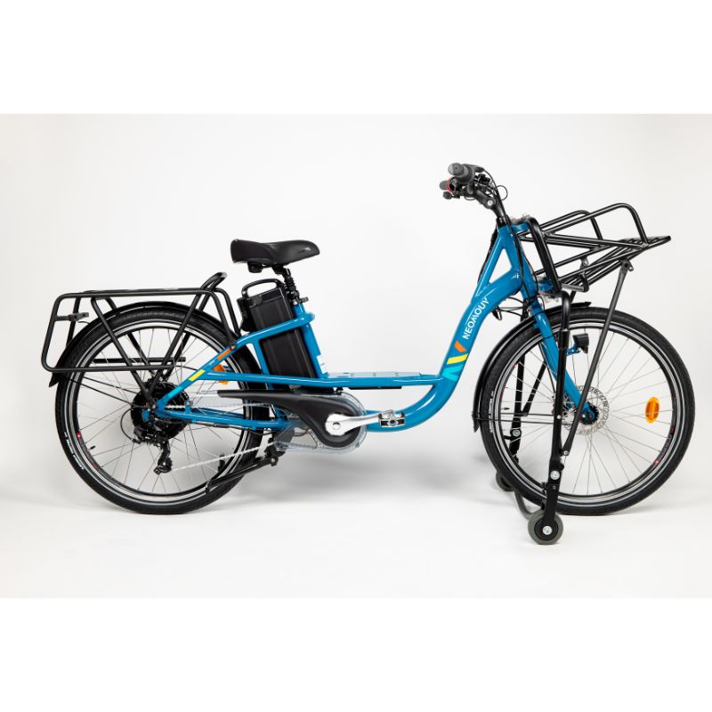 Neomouv Opia - Cargo Electric Bike - Blue - E - Bikes Express