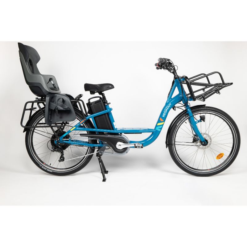 Neomouv Opia - Cargo Electric Bike - Blue