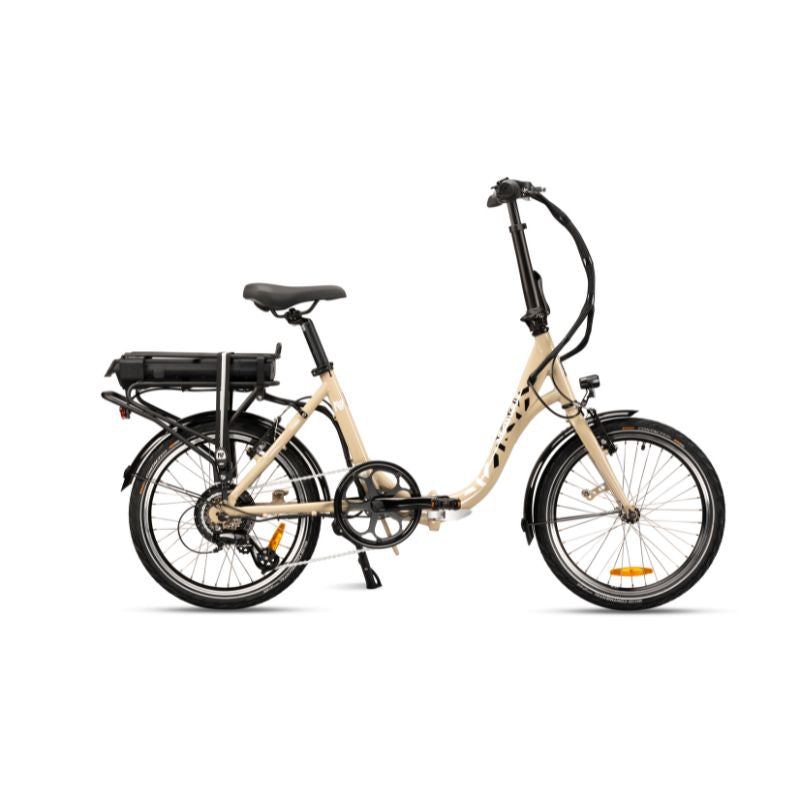 Neomouv Plimoa - Low Step Folding Electric Bike - Sand