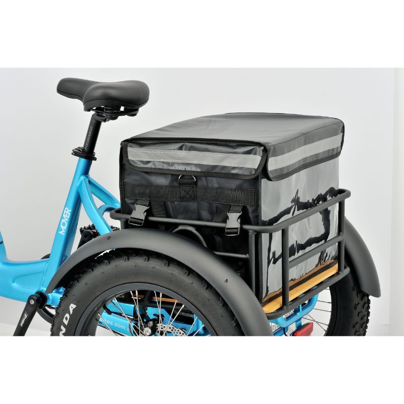 Revom T2 Fat Tyre - Electric Mountain Trike - Rear Rack