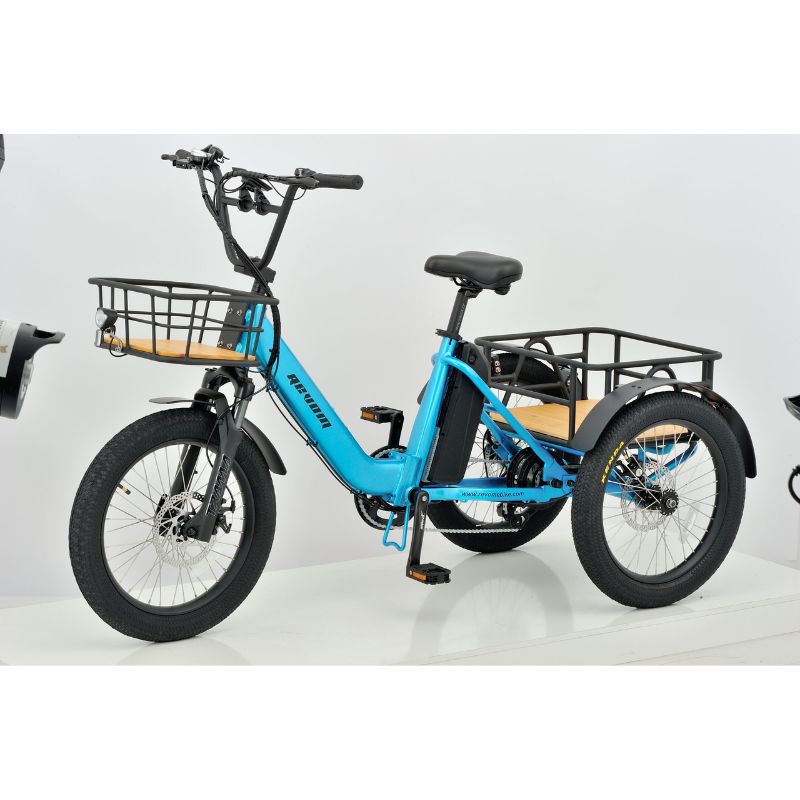 Revom T1 Electric Mountain Trike - 250w - Blue