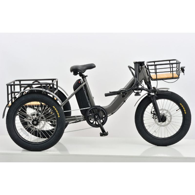 Revom T1F - Folding Urban Electric Trike - 250w
