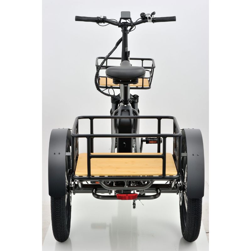Revom T1F - Folding Urban Electric Trike - Rear Shot