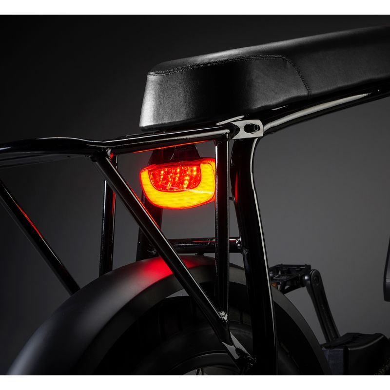 Rocket 88S Fat Boy - Super Monkey Electric Bike - Black Frame - Rear Light
