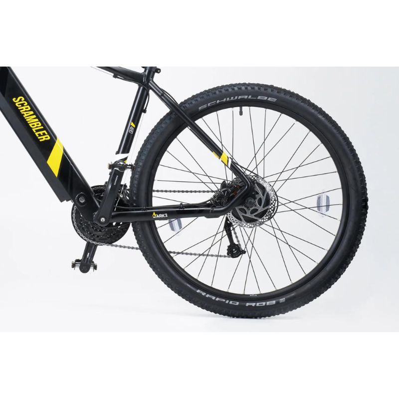 Mark2 Scrambler - Electric Mountain Bike - 250W - Black - E - Bikes Express