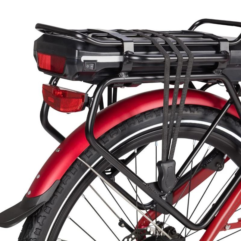 Wisper 705 24″ Step Through Electric Bike - Red Battery - E-Bikes Express