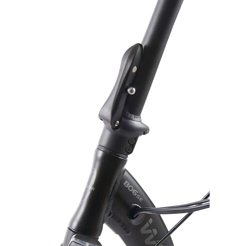 Wisper 806 Low Step Folding Electric - Folding Latch - E-Bikes Express
