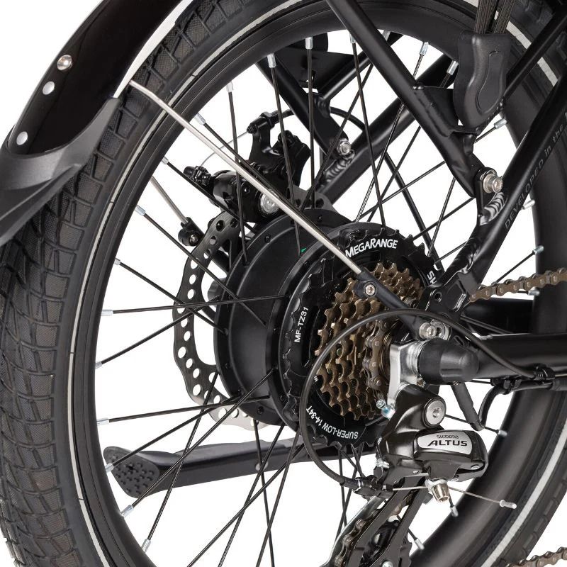 Wisper 806 Low Step Folding Electric - Gears - E-Bikes Express