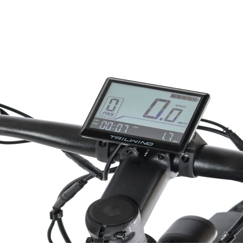 Wisper Tailwind Comfort Crossbar Electric Bike - Display - E-Bikes Express