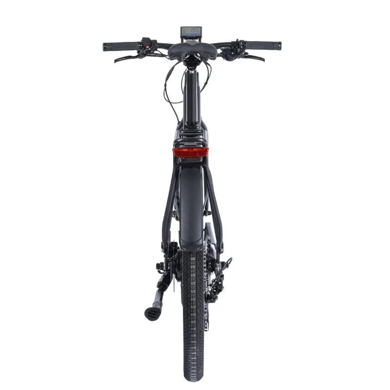 Wisper Tailwind Comfort Crossbar Electric Bike - Rear Shot - E-Bikes Express