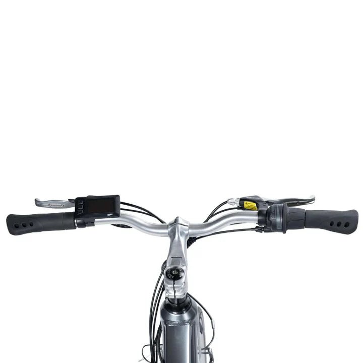 Emu Classic - Crossbar Electric Bike - Navy/Green - E - Bikes Express