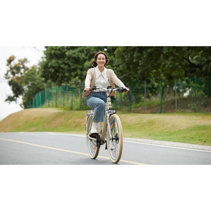 ADO Air 28 Pro Ultra - Urban Step Through All-Rounder Electric Bike - Latte