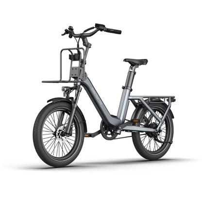 ADO Air One Pro - Folding Family Electric Bike - Grey