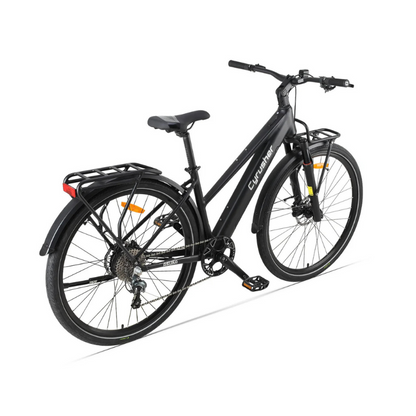 Cyrusher Asuka - Step Through Trekking Electric Bike - Black