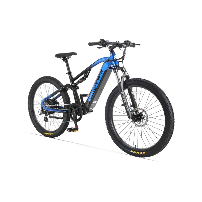Cyrusher Flex - Mountain Electric Bike - Blue