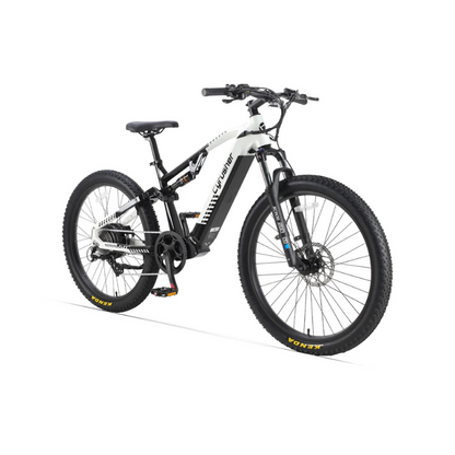 Cyrusher Flex - Mountain Electric Bike - White