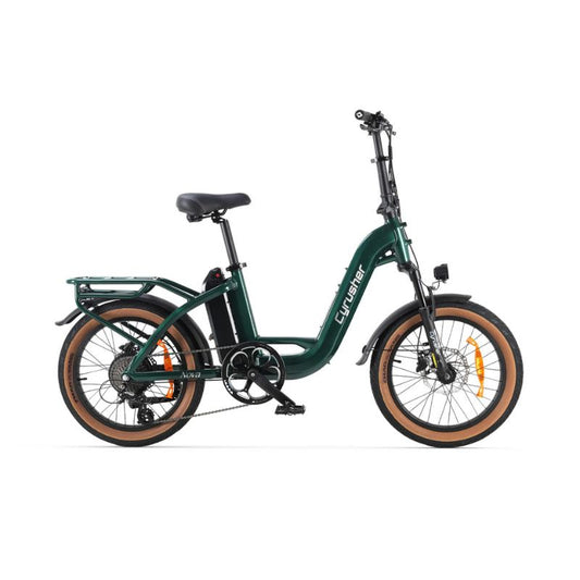 Cyrusher Nova - Step Through Electric Bike - Green