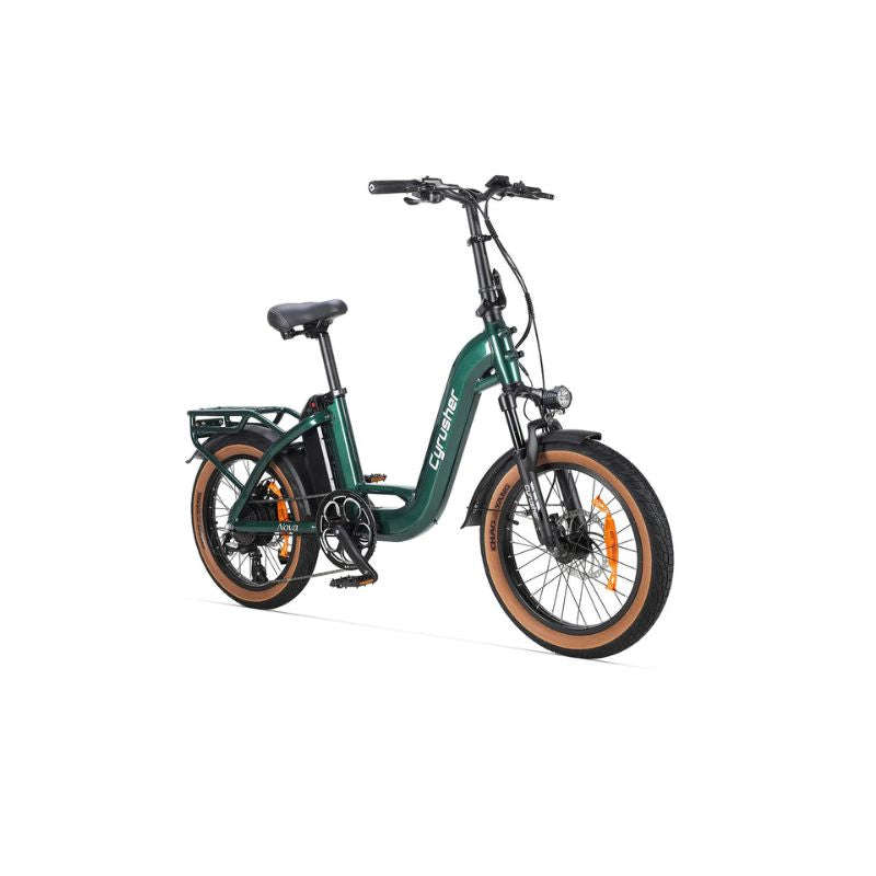Cyrusher Nova - Step Through Electric Bike - Green