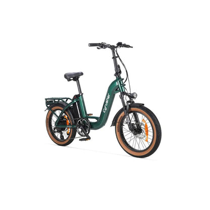 Cyrusher Nova - Step Through Electric Bike - Green