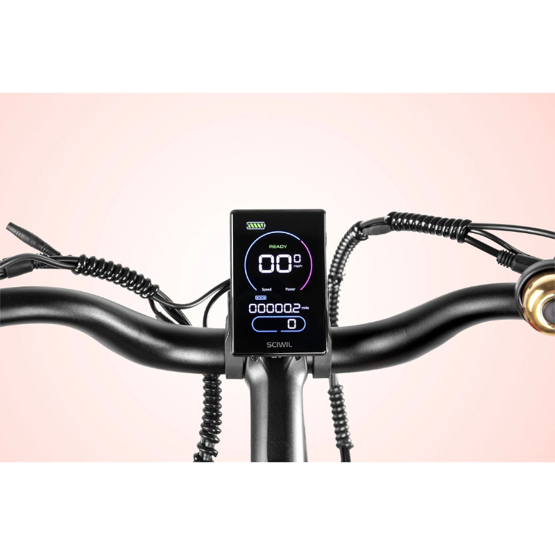 Cyrusher Roam - Step Through Fat Tyre Electric Bike - Display