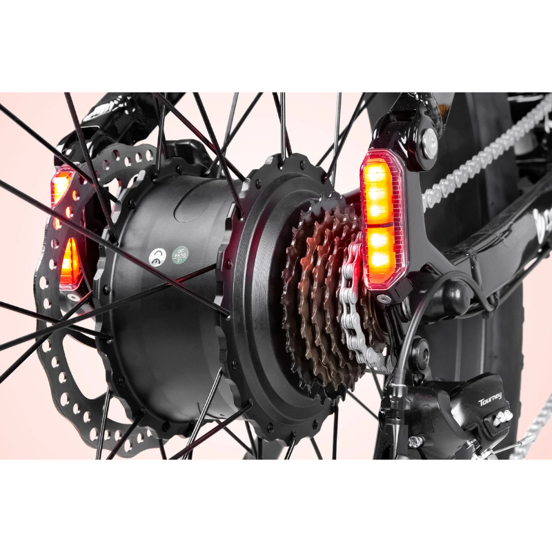 Cyrusher Roam - Step Through Fat Tyre Electric Bike - Motor